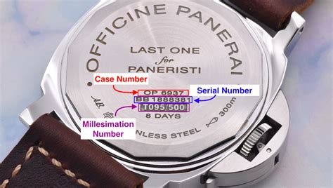 panerai movement serial number|Panerai Serial Numbers Guide .